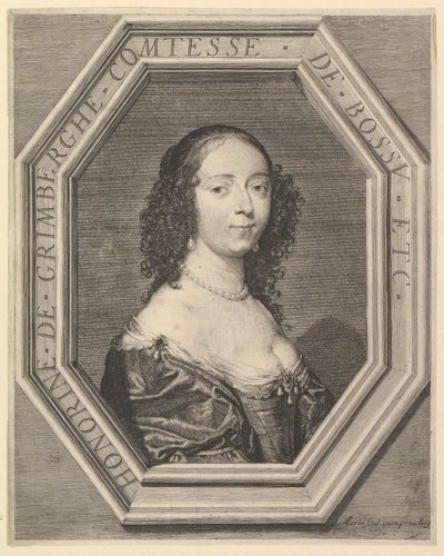 Honorine de Grimberghe, Countess of Bossu by Jean Morin