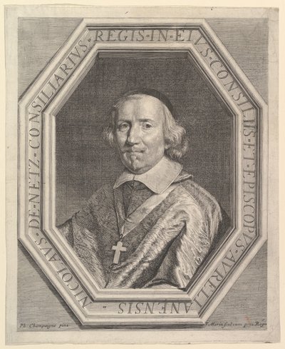 Nicolas de Netz, Bishop of Orleans by Jean Morin
