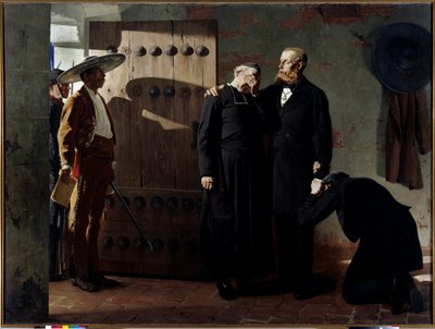 Emperor Maximilian I of Mexico Before His Execution by Jean Paul Laurens