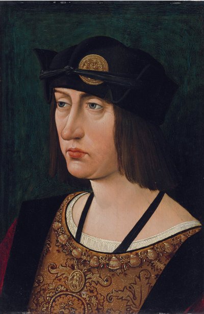 Portrait of Louis XII by Jean Perreal