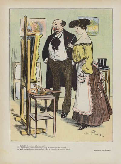 Illustration for Le Rire by Jean Plumet