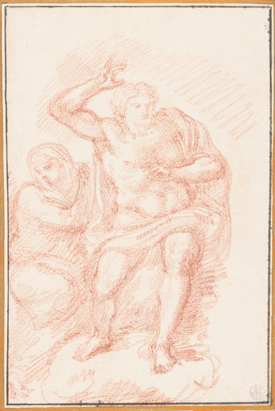 Christ and Mary from Last Judgment by Jean Robert Ango