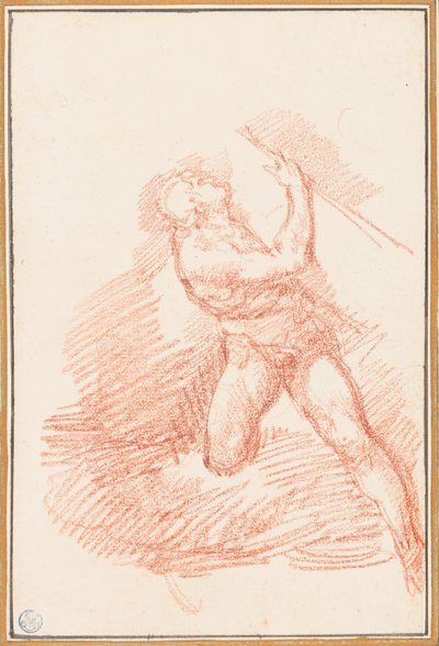 Figure from Last Judgment by Jean Robert Ango