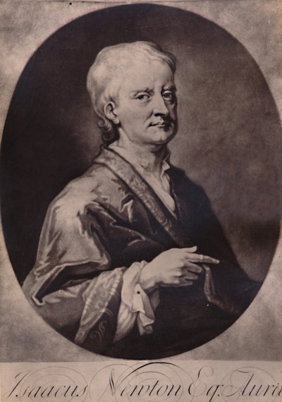 Sir Isaac Newton, English Mathematician and Physicist, Early 18th Century by Jean Simon