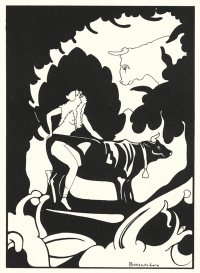 The Love Books of Ovid: Deceived by the Image of a Cow by Jean de Bosschere