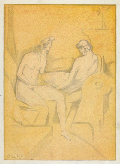 The Love Books of Ovid: My Mistress Disdains Not to Incite by Jean de Bosschere