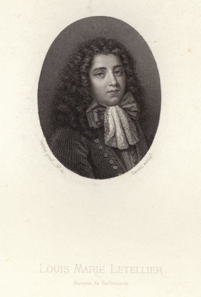 Louis-Marie Letellier by Jean the Elder Petitot