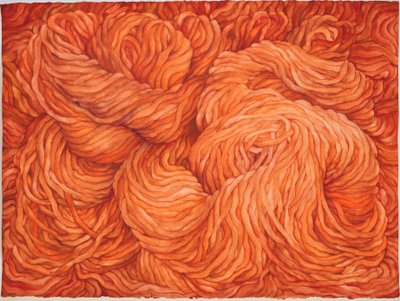 Wool Burnt Sienna by Jeanne Maze