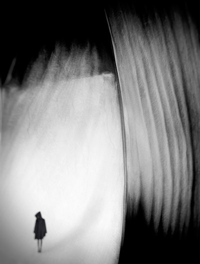 Mysterious Solitary Figure by Jeffrey Hummel