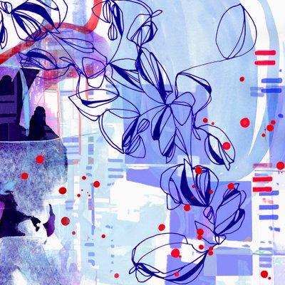 Abstract City Botanicals by Jenja Braun