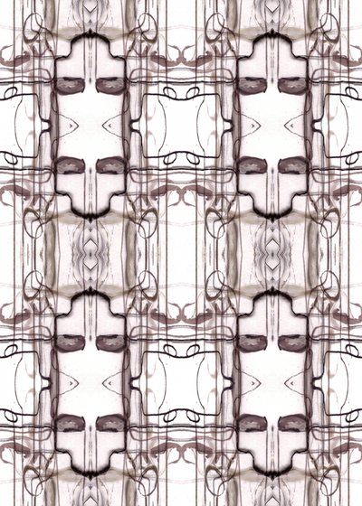 Elegant Abstract Pattern by Jenja Braun
