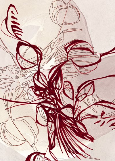 Elegant Botanical Lines by Jenja Braun