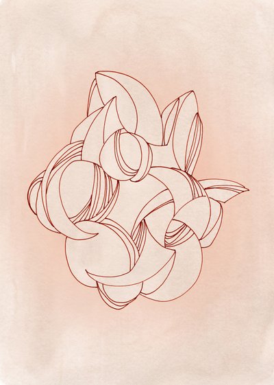 Flowing Organic Lines by Jenja Braun
