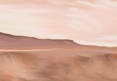 Serene Desert Horizon by Jenna Alheit