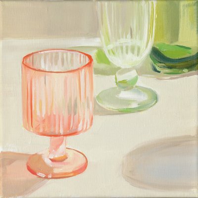 Rainbow Glassware by Jenny Westenhofer