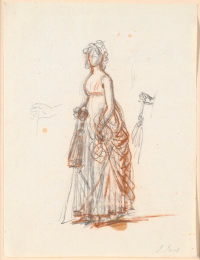 Study for the Ryberg Family Portrait; Mrs. Ryberg