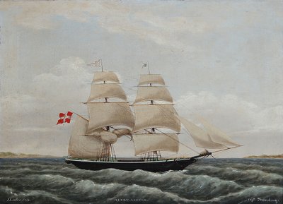 The Schooner Alert of Assens under the Command of Captain Svinding by Jens Thielsen Locher