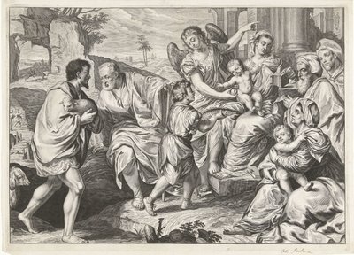 The Holy Family in the Company of Others by Jeremias Falck