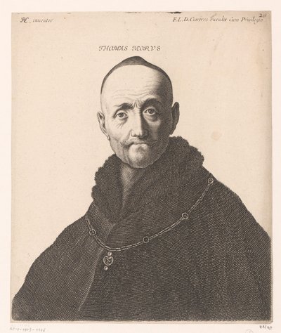 Portrait of Thomas More by Jerôme David (attributed to)