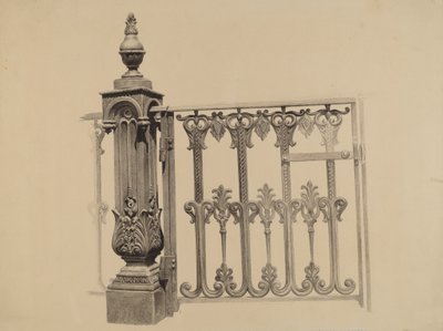 Gate and Gatepost by Jerome Hoxie