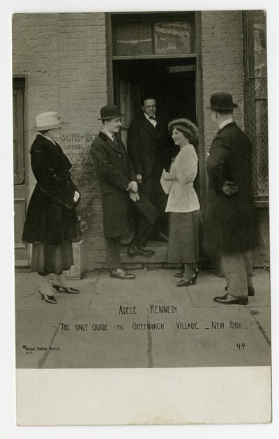 Adele Kennedy, the only guide to Greenwich Village, New York, USA by Jessie Tarbox Beals