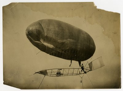 Airship "California Arrow" by Jessie Tarbox Beals