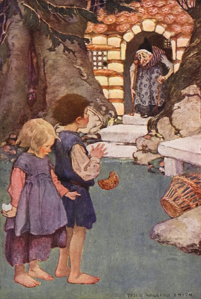 Hansel and Grettel by Jessie Willcox Smith