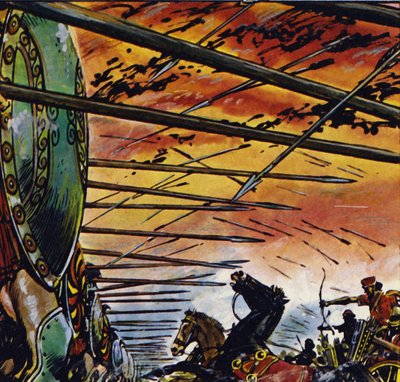 Alexander Attacked Persia and Defeated Darius by Jesus Blasco