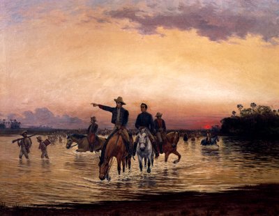 Simon Bolivar and Francisco de Paula Santander, Colombia by Jesus Maria Zamora