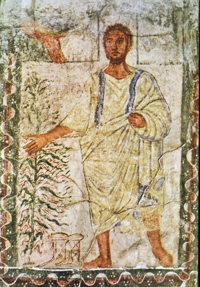 Moses and the Burning Bush by Jewish School