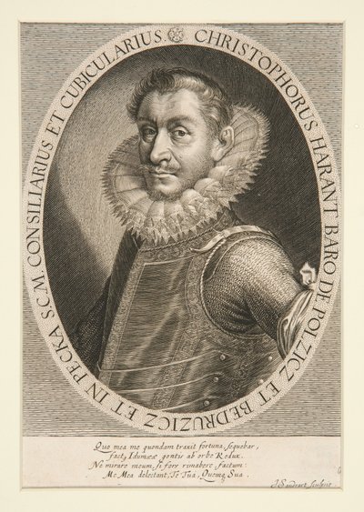 Portrait of Christophorus Harant by Joachim von Sandrart
