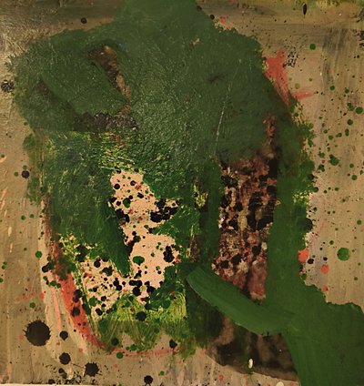 Bold Green Paint Splatter by Joackim Schou Dahle