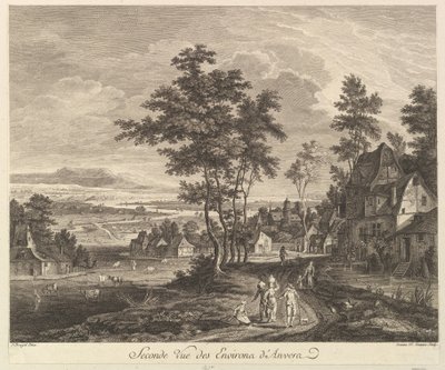 Second View of the Environs of Antwerp by Joanna Fr Ozanne