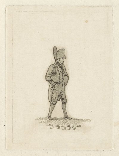 Man with Hat on Head by Joannes Pieter Visser Bender