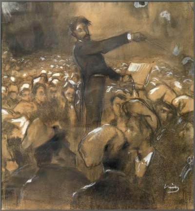 El Maestro Morera. Orfeó Catalá by Joaquim Mir i Trinxet