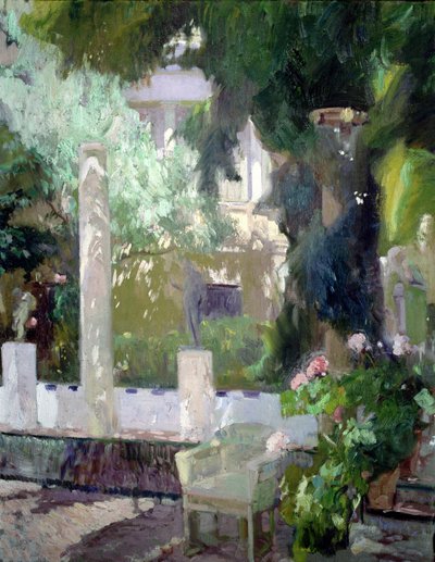 Gardens of the Sorolla House by Joaquin Sorolla