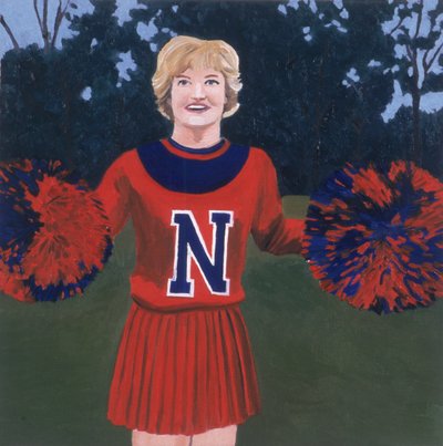 N Cheerleader by Joe Heaps Nelson