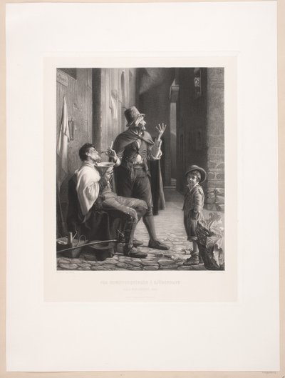 Roman Street Barber by Joel Ballin