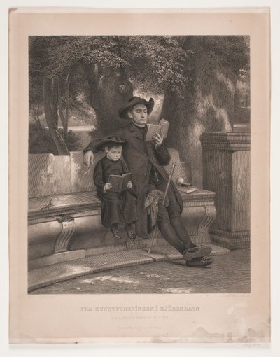 An Hour with the Priest (Italian Priest with His Student) by Joel Ballin
