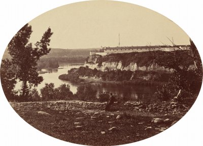Fort Snelling, c. 1865 by Joel Emmons Whitney