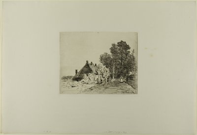 The Nurse, from Cahier de six eaux-fortes, vues de Hollande by Johan Barthold Jongkind