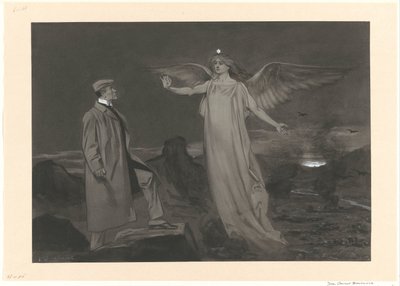 Chamberlain and the Angel of Peace by Johan Braakensiek
