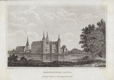 Frederiksborg Palace by Johan Christian Dahl