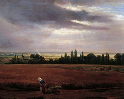 Landscape near Dresden by Johan Christian Dahl