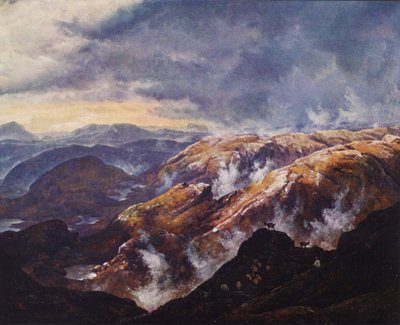 View from Lyshornet by Johan Christian Dahl