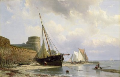 The bomb-proof barracks in Vlissingen by Johan Conrad Greive
