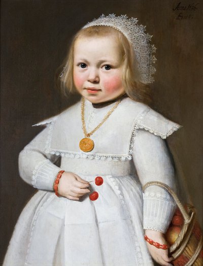 Portrait of a Two-Year Old Girl by Johan Cornelisz van Loenen