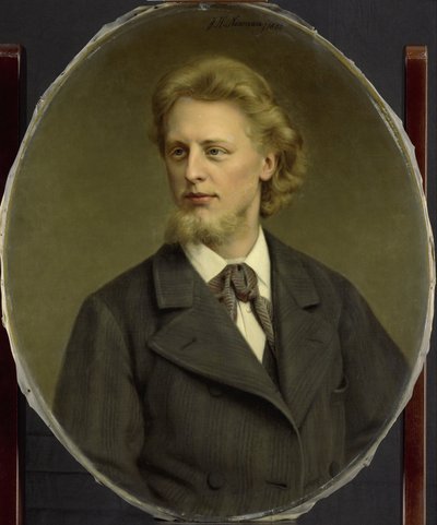 Portrait of Jacques Fabrice Herman Perk by Johan Heinrich Neuman