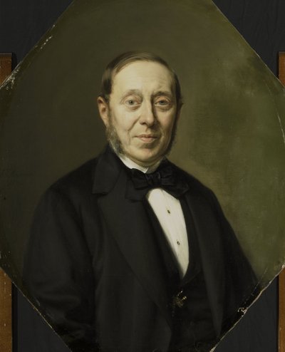 Portrait of Johannes Cornelis van Pappelendam by Johan Heinrich Neuman