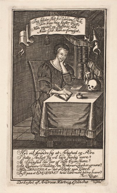 Dorthe Engelbrechtsdatter by Johan Herman Thiele